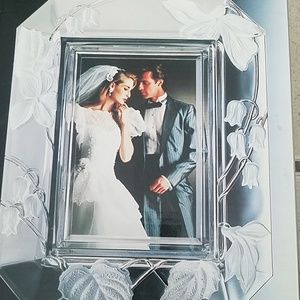 Crystal picture frame